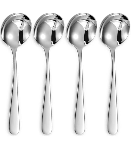 Amazon.co.jp: 18/10 ステンレススチール ディナーフォーク 8インチ 12